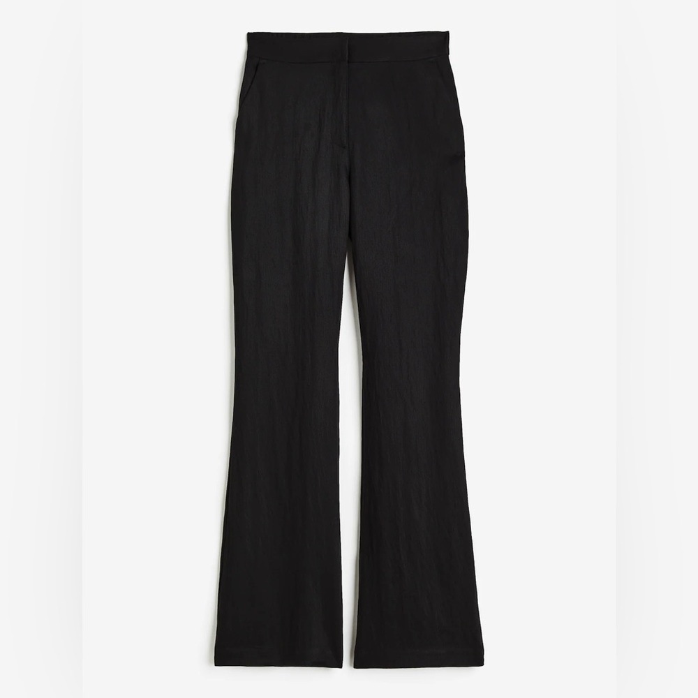 H&M Black Wide Leg Women's Pants